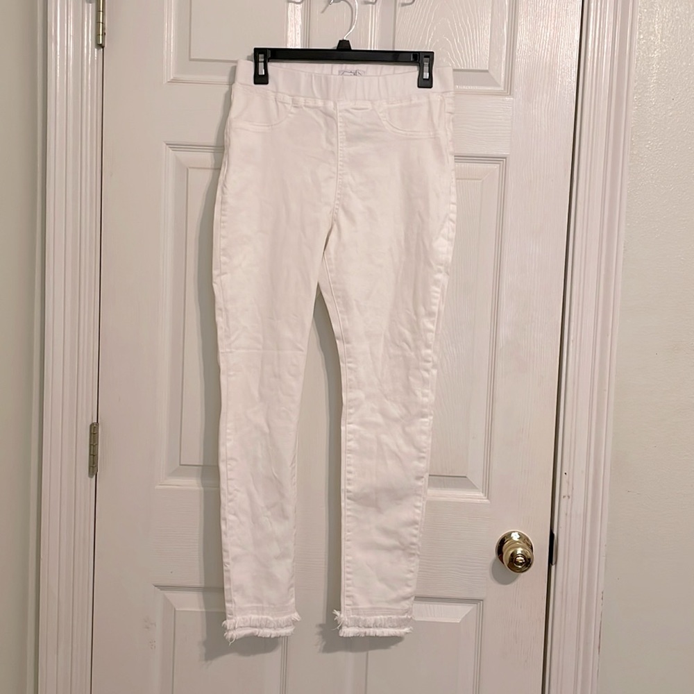 White jeans womens medium